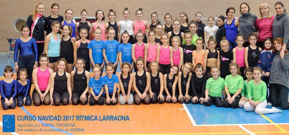 Celebraci&oacute;n del curso intensivo de gimnasia r&iacute;tmica de Navidad 2017